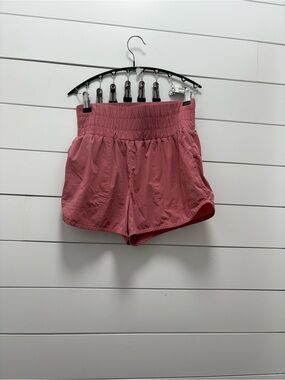 JoyLab Rose Pink Elastic-Waist Athletic Shorts